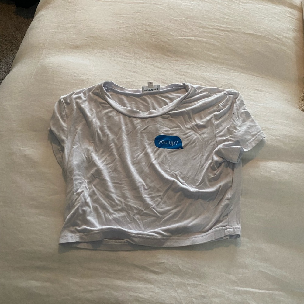 Revolve crop top t shirt